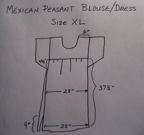 Ruby in the Dust: Peasant blouse pattern tutorial